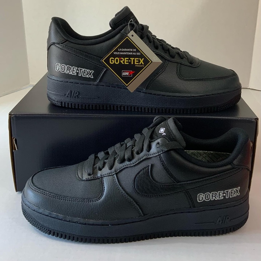 Nike Air Force 1 Low GTX GORE TEX Anthracite  Black CT2858-001 Sz 9.5